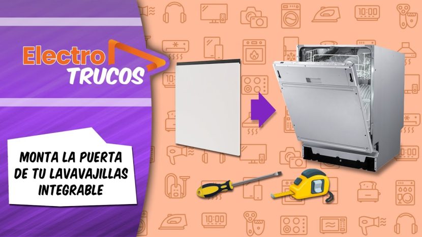 Cómo ajustar nivelación del lavavajillas empotrado