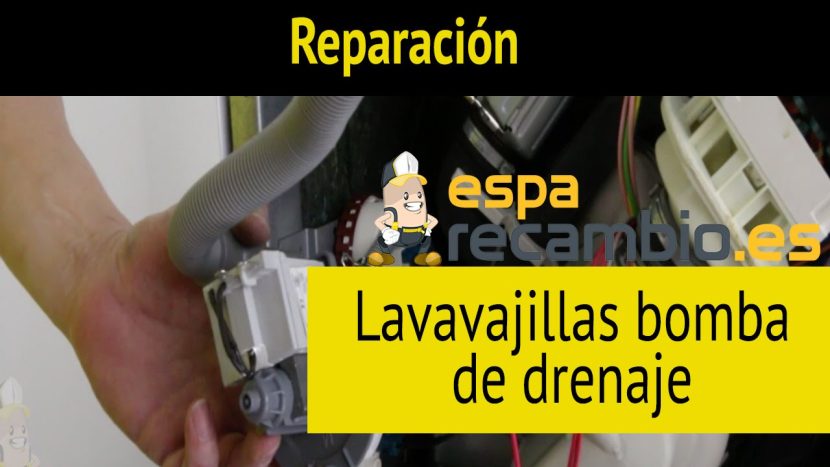 Cómo cambiar la bomba de desagüe del lavavajillas
