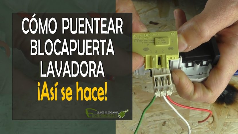 Cómo comprobar el bloqueo de tapa en lavadora de carga superior