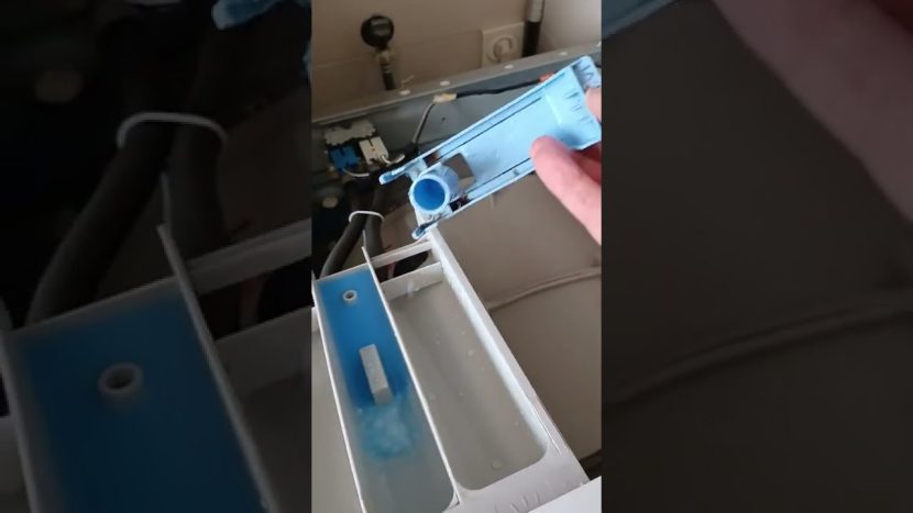 Cómo limpiar el circuito del suavizante de la lavadora