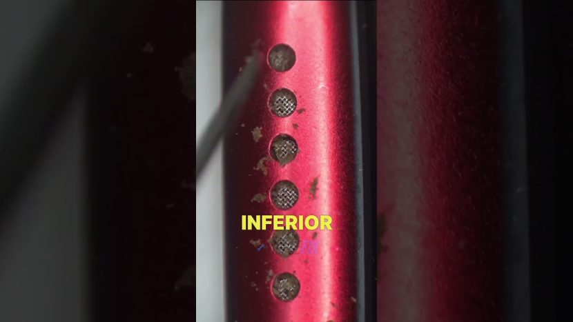 Cómo limpiar entradas de aire inferiores