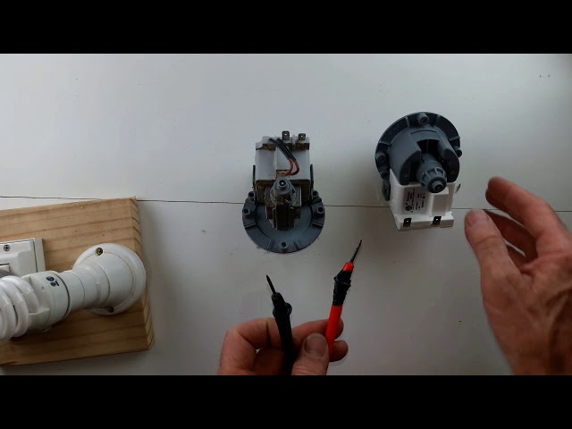 Cómo probar la bomba de desagüe con corriente directa