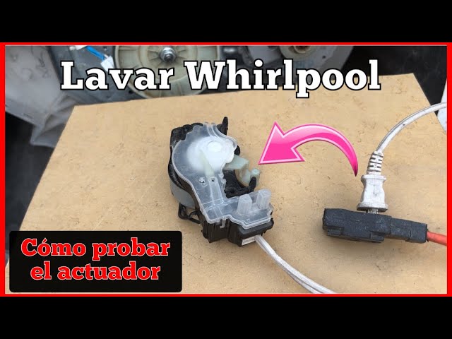 Cómo revisar el actuador del dosificador